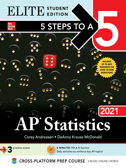 Title details for 5 Steps to a 5: AP Statistics 2021 by Corey Andreasen - Available